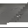 Mexen Kioto shower screen 90 x 200 cm, Transparent 8 mm, Chrome - 800-090-101-01-00