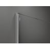 Mexen Kioto Shower Wall Walk-in 90 x 200 cm, Stripes 8 mm, Chrome - 800-090-101-01-09