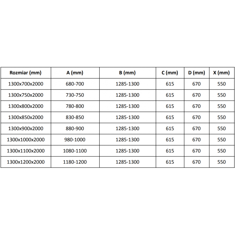 Mexen Velar sliding shower cabin 130 x 75 cm, graphite, brushed copper - 871-130-075-41-65