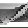 Mexen Kioto+ Walk-in Shower Wall with Shelf 100 x 200 cm, Black Pattern, Gun Gray Brushed - 800-100-121-66-70
