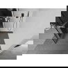 Mexen Kioto+ shower wall with shelf Walk-in 140 x 200 cm, black pattern, brushed gun gray - 800-140-121-66-70