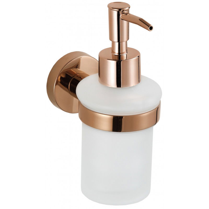 Mexen Remo soap dispenser, Rose gold - 70507388-60