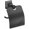 Mexen Dalia toilet paper holder, black - 7017333-70