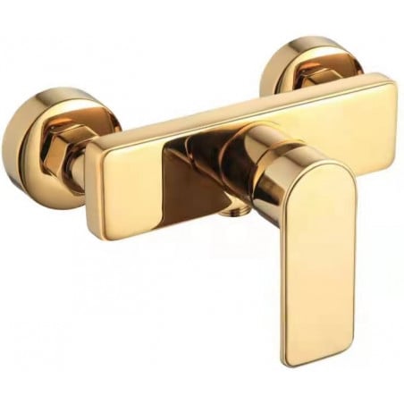 Mexen Cetus Shower mixer tap, Gold - 744340-50