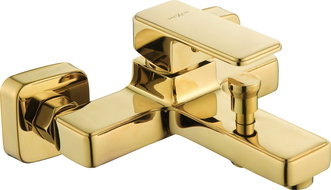 Mexen Cetus bathtub mixer tap, Gold - 744330-50