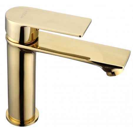 Mexen Royo wash basin tap, gold - 72200-50