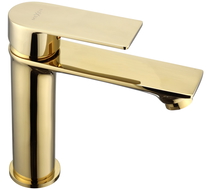 Mexen Royo washbasin mixer tap, Gold - 72200-50