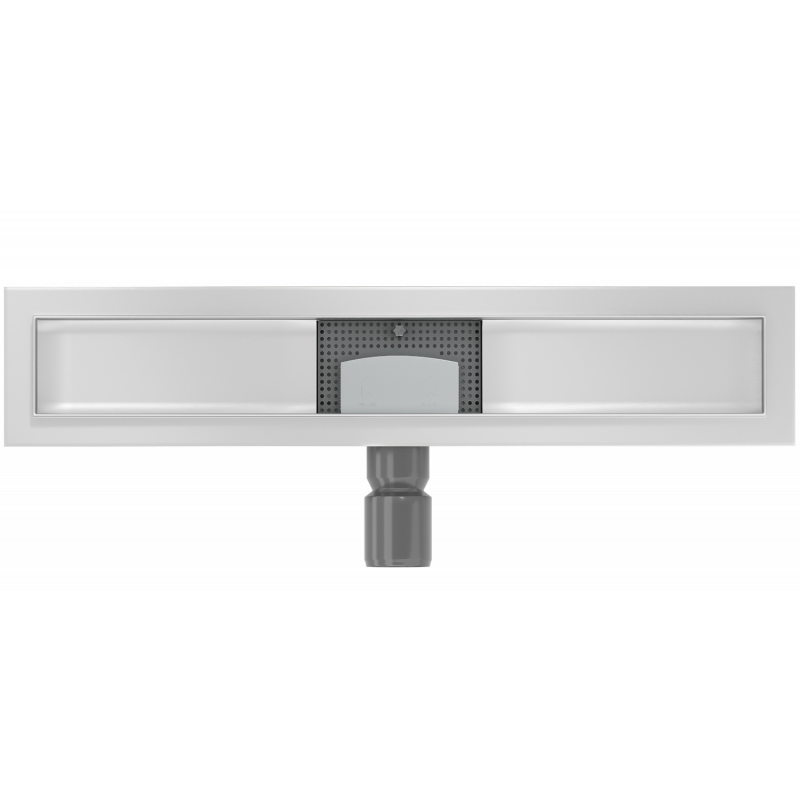 Mexen Flat linear drain body 50 cm, inox - 1015050