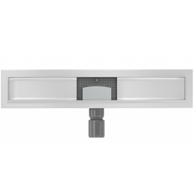 Mexen Flat housing for linear drain 60 cm, inox - 1015060