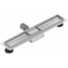 Mexen Flat linear drain body 60 cm, Chrome - 1015060