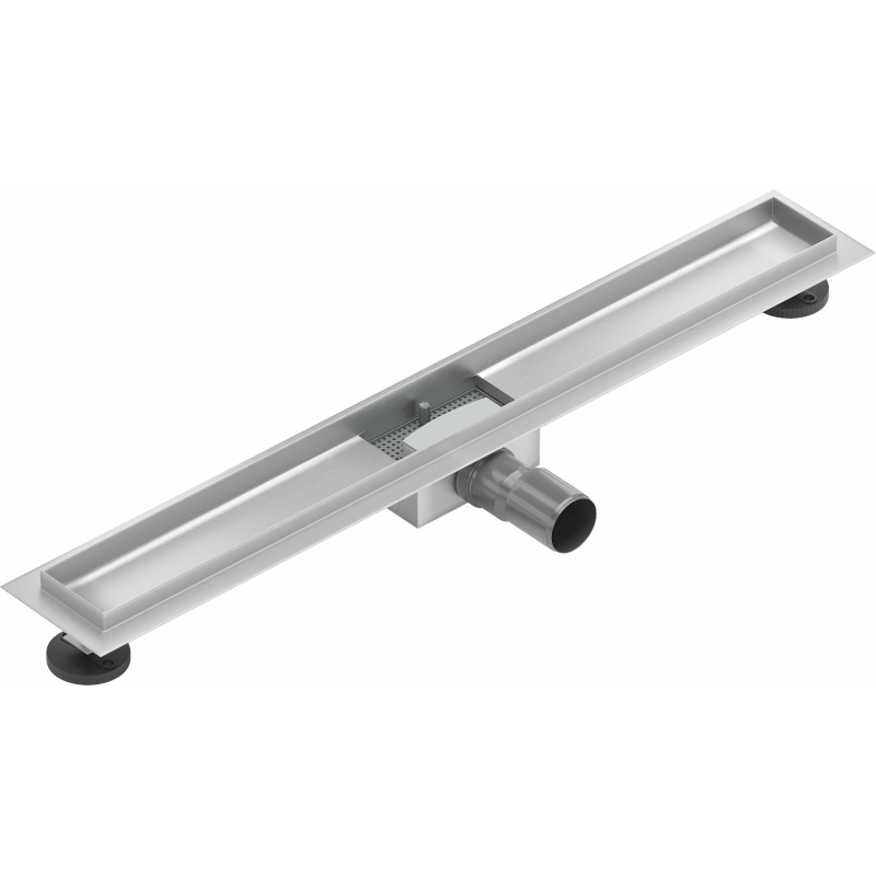 Mexen Flat linear drain body 70 cm, inox - 1015070
