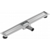 Mexen Flat linear drain body 80 cm, inox - 1015080