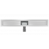 Mexen Flat linear drain body 80 cm, Chrome - 1015080