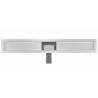 Mexen Flat linear drain body 80 cm, inox - 1015080