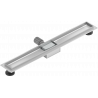 Mexen Flat linear drain body 80 cm, inox - 1015080