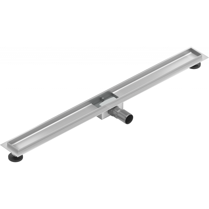 Mexen Flat linear drain body 90 cm, Chrome - 1015090