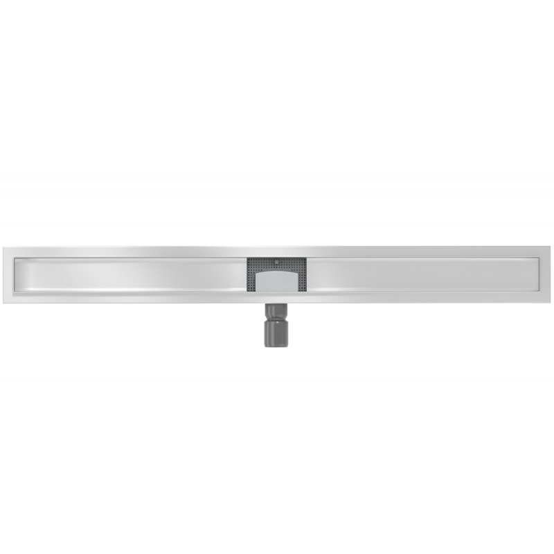 Mexen Flat linear drain body 90 cm, inox - 1015090