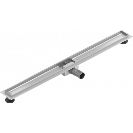 Mexen Flat linear drain body 100 cm, Chrome - 1015100