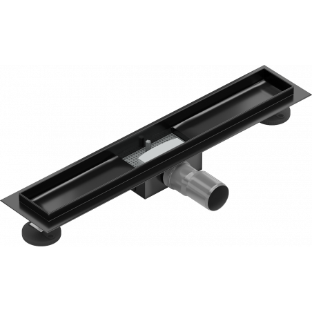 Mexen Flat body for linear drain 50 cm, black - 1715050