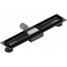 Mexen Flat linear drain body 50 cm, Black - 1715050