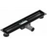 Mexen Flat linear drain body 60 cm, Black - 1715060