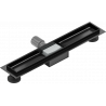 Mexen Flat linear drain body 60 cm, Black - 1715060