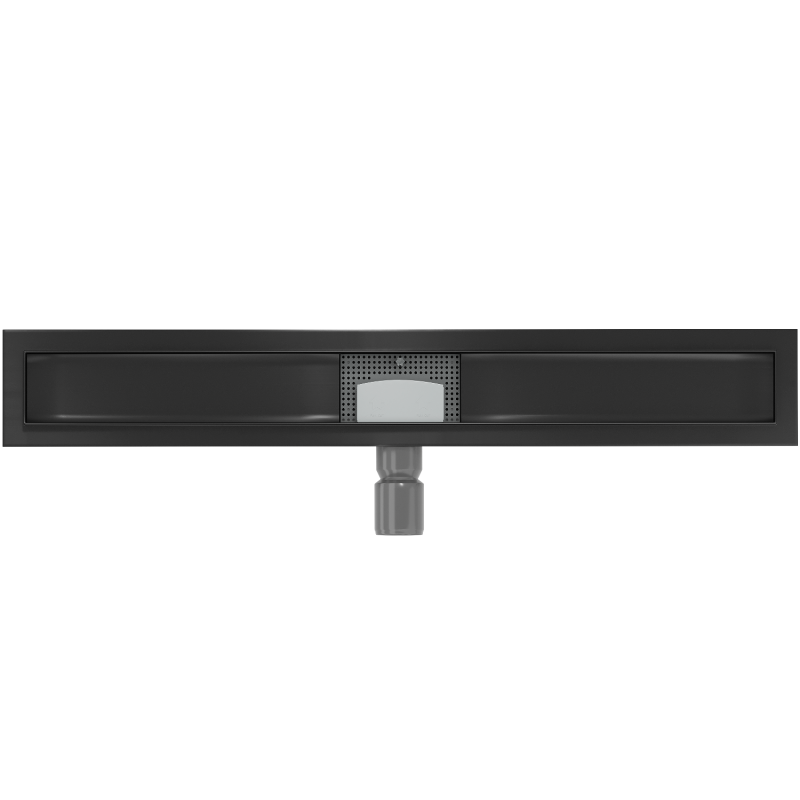 Mexen Flat housing for linear drain 70 cm, black - 1715070