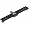Mexen Flat linear drain body 80 cm, Black - 1715080