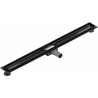 Mexen Flat linear drain body 100 cm, Black - 1715100