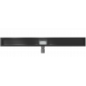 Mexen Flat body for linear drain 100 cm, black - 1715100