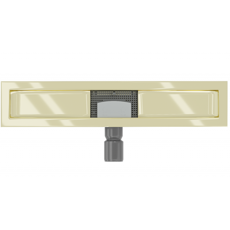 Mexen Flat body for linear drain 60 cm, gold - 1515060