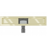 Mexen Flat linear drain body 60 cm, Gold - 1515060