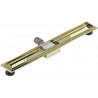 Mexen Flat body for linear drain 80 cm, gold - 1515080