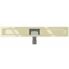 Mexen Flat linear drain body 80 cm, Gold - 1515080