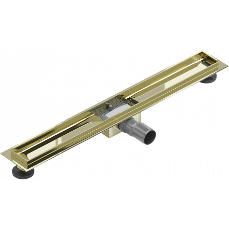 Mexen Flat body for linear drain 80 cm, gold - 1515080