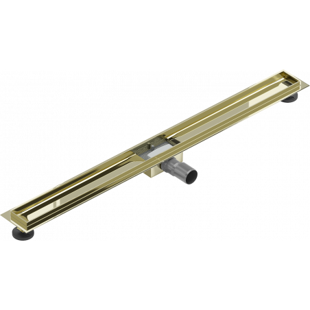 Mexen Flat body for linear drain 90 cm, gold - 1515090