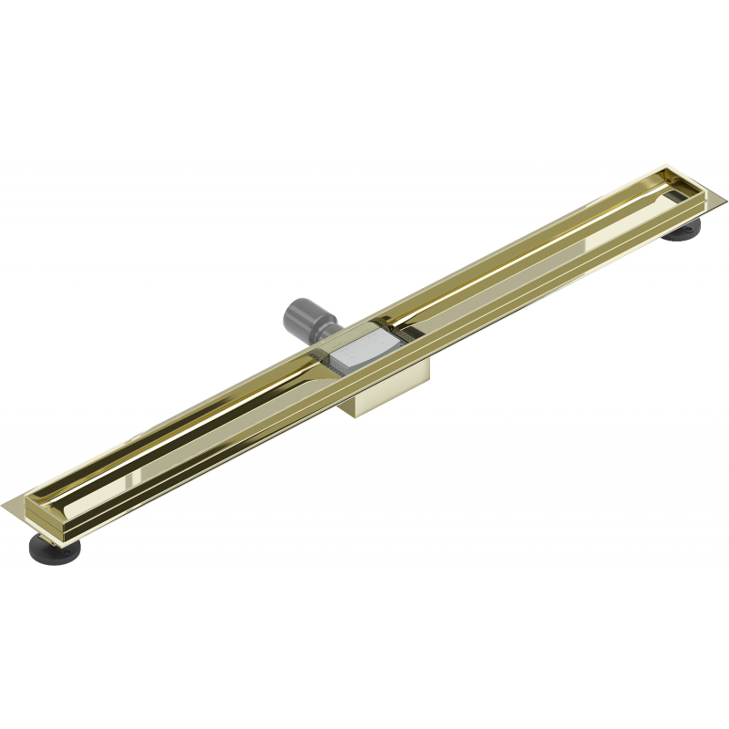 Mexen Flat body for linear drain 90 cm, gold - 1515090