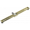 Mexen Flat linear drain body 90 cm, Gold - 1515090