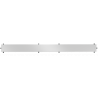 Mexen M13 2-in-1 linear drain grate 70 cm, Chrome - 1019070
