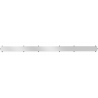 Mexen M13 2-in-1 linear drain grate 80 cm, Chrome - 1019080