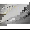 Mexen Kioto+ shower wall with shelf Walk-in 120 x 200 cm, transparent/frosted, brushed gold - 800-120-121-55-35