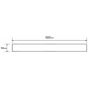 Mexen Flat M13 Cover 2-in-1 for Linear Drain 90 cm, Inox - 1019090