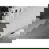 Mexen Kioto+ Walk-in Shower Panel with Shelf 80 x 200 cm, Black Pattern, Gun Gray Brushed - 800-080-121-66-77