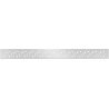 Mexen M12 linear drain cover 60 cm. Chrome - 1021060