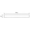 Mexen Flat M12 Mask for Linear Drain 70 cm, Inox - 1021070