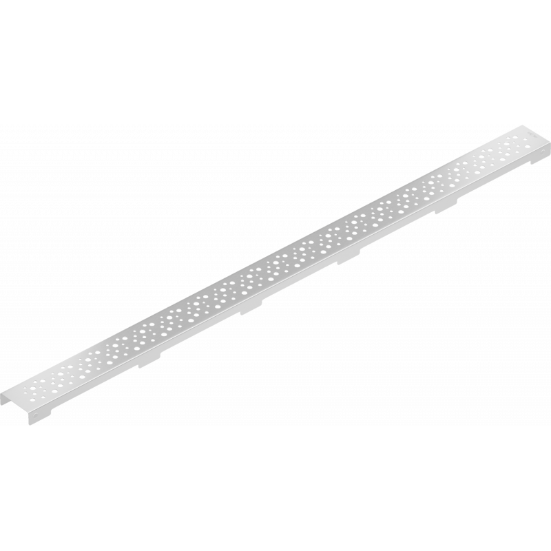 Mexen Flat M12 cover for linear drain 80 cm, inox - 1021080