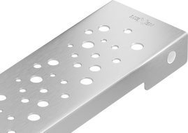 Mexen Flat M12 Cover for Linear Drain 90 cm, Inox - 1021090