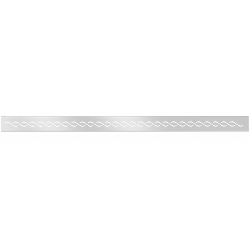 Mexen Flat M18 Cover for Linear Drain 90 cm, Inox - 1023090
