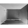 Mexen Kioto+ L Shower Wall with Shelf Walk-in 110 x 200 cm, transparent, white - 800-110-123-20-00