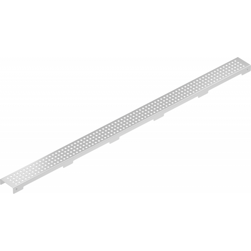 Mexen Flat M08 cover for linear drain 90 cm, inox - 1025090